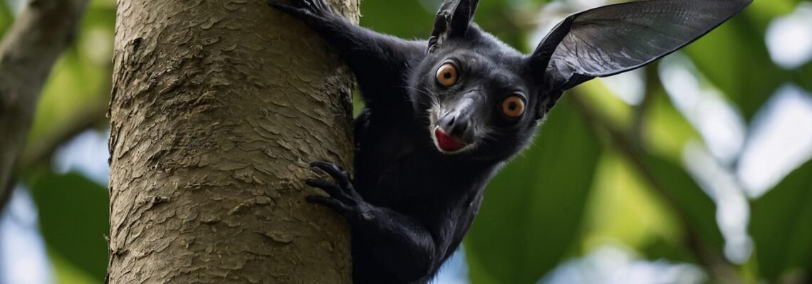 Chauve-souris géante taille, pays